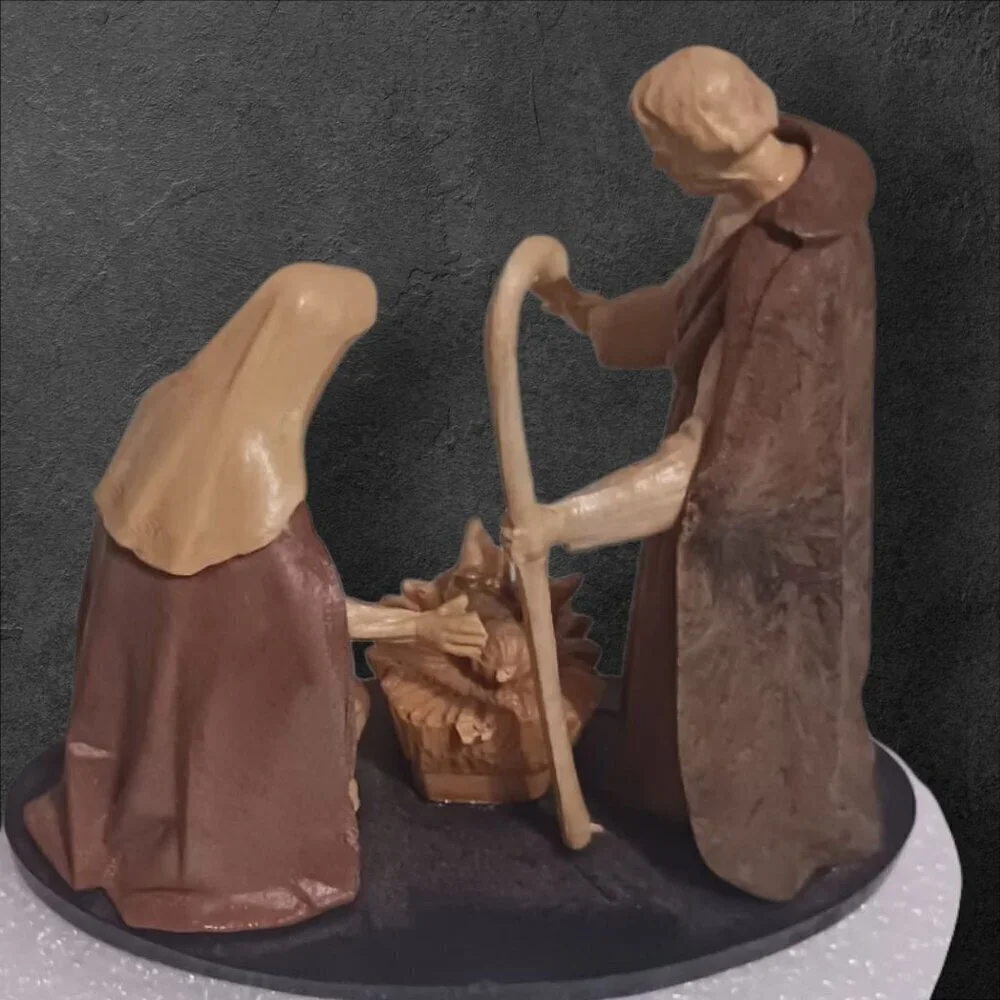 Christmas Nativity Scene Figurine Holy Family